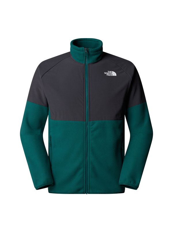 THE NORTH FACE THE NORTH FACE Funkcionalna jopa iz flisa 'Glacier'  temno zelena / črna / bela