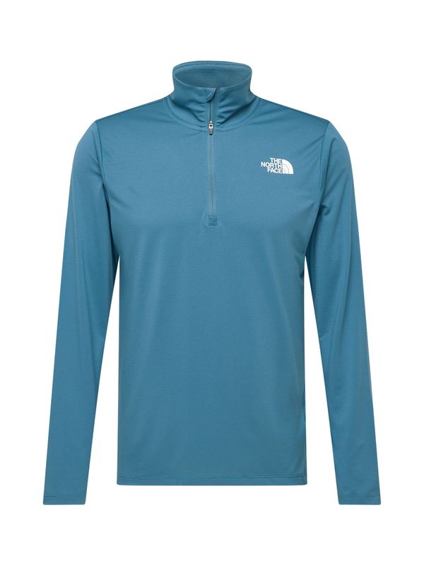 THE NORTH FACE THE NORTH FACE Funkcionalna majica ' 24/7 1/4 Zip Long-Sleeve T-Shirt'  azur / bela