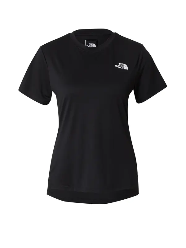 THE NORTH FACE THE NORTH FACE Funkcionalna majica 'Flex'  črna / bela