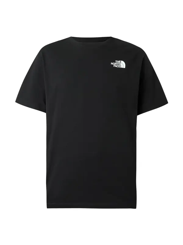 THE NORTH FACE THE NORTH FACE Funkcionalna majica 'Mountain'  črna / bela