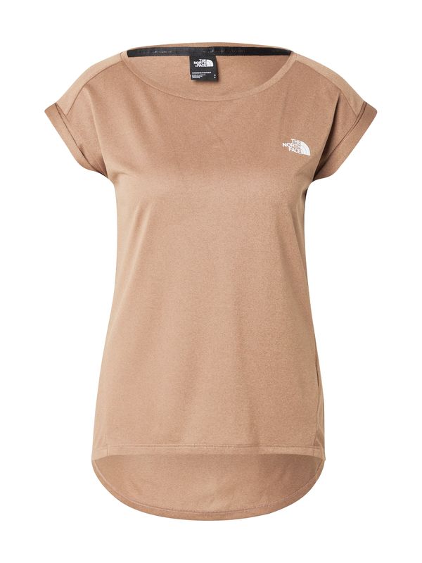 THE NORTH FACE THE NORTH FACE Funkcionalna majica  progasto bež / bela