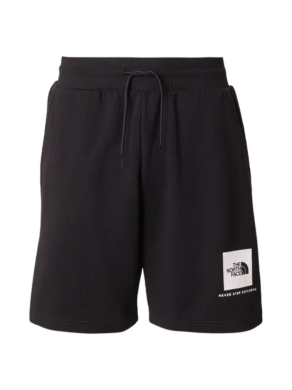 THE NORTH FACE THE NORTH FACE Hlače 'BOX NSE LIGHT'  črna / bela