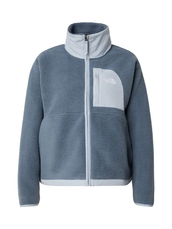 THE NORTH FACE THE NORTH FACE Jopa iz flisa 'YUMIORI'  bazaltno siva / svetlo siva / bela