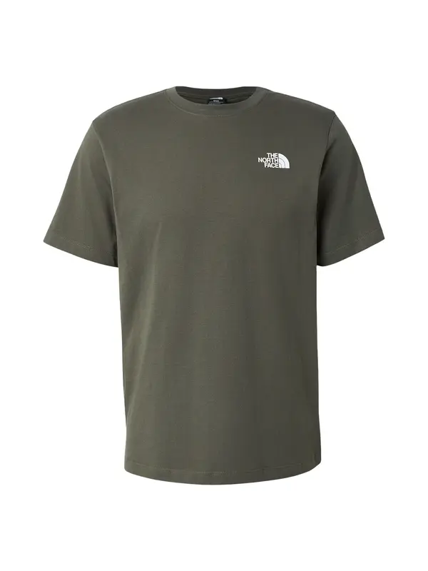 THE NORTH FACE THE NORTH FACE Majica  antracit / temno zelena / bela