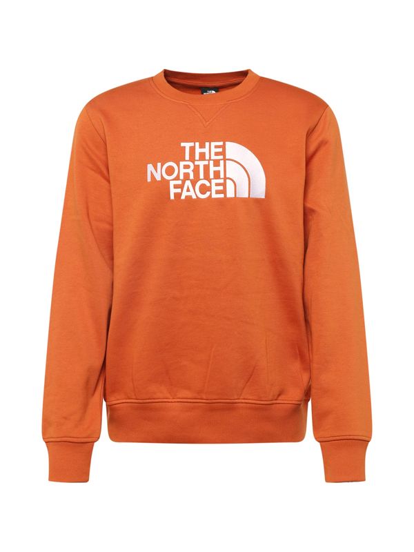 THE NORTH FACE THE NORTH FACE Majica 'DREW PEAK'  temno oranžna / bela