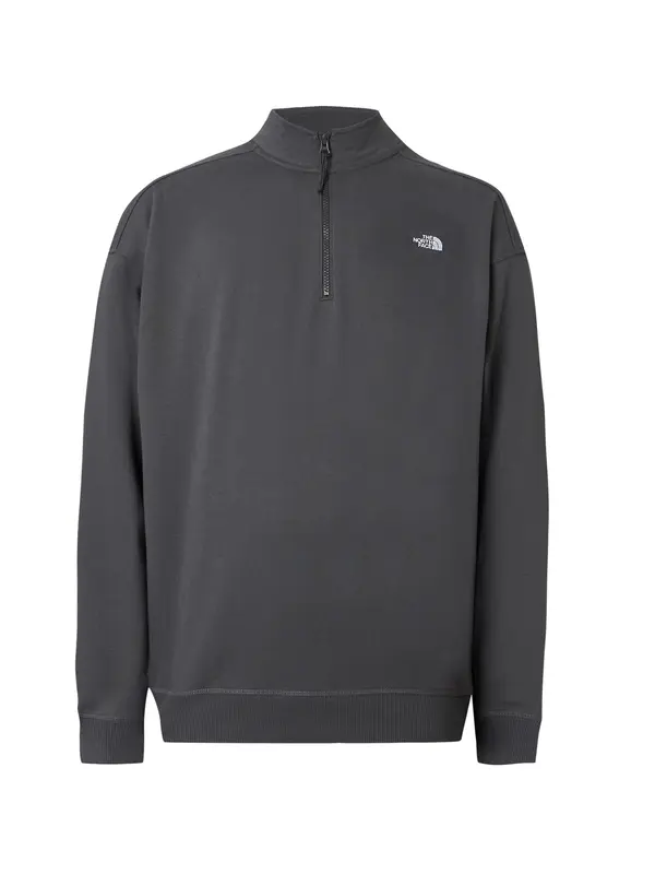 THE NORTH FACE THE NORTH FACE Majica 'ESSENTIAL'  temno siva / bela