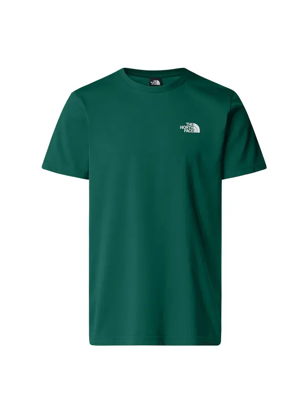 THE NORTH FACE THE NORTH FACE Majica 'Evolution Simple Dome'  temno zelena