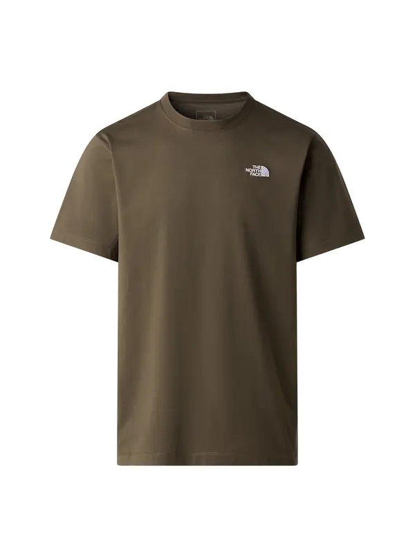 THE NORTH FACE THE NORTH FACE Majica 'Evolution Simple Dome'  temno zelena / bela