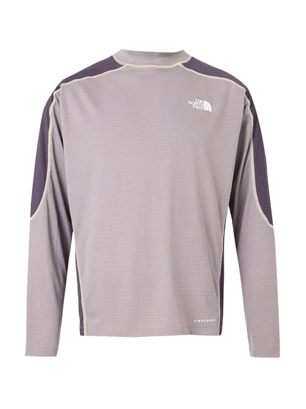 THE NORTH FACE THE NORTH FACE Majica 'LIGHTRANGE'  sivka / robida
