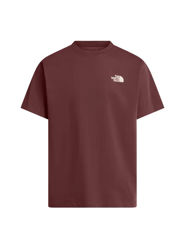 THE NORTH FACE THE NORTH FACE Majica 'Mountain Sketch'  čokolada / bela