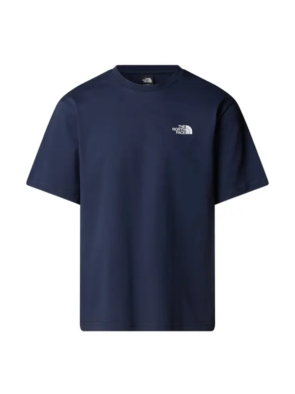 THE NORTH FACE THE NORTH FACE Majica 'Mountain Sketch'  marine / bela
