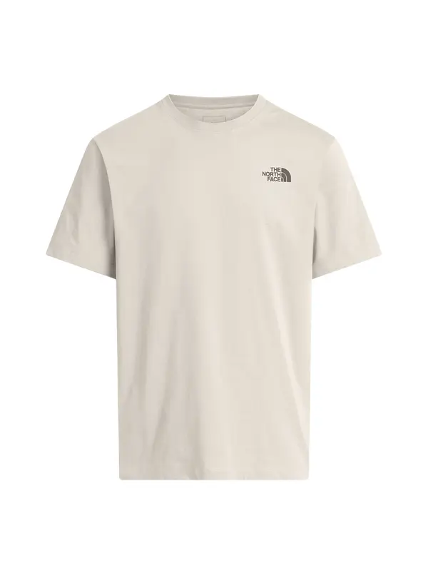 THE NORTH FACE THE NORTH FACE Majica 'MOUNTAIN SKETCH'  rjava / volneno bela