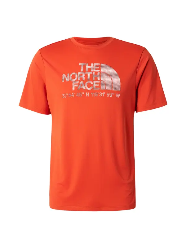 THE NORTH FACE THE NORTH FACE Majica  oranžno rdeča / bela