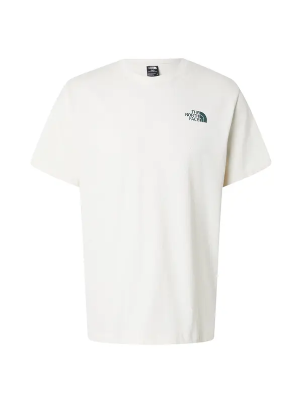 THE NORTH FACE THE NORTH FACE Majica 'RETRO EARTH'  zelena / bela