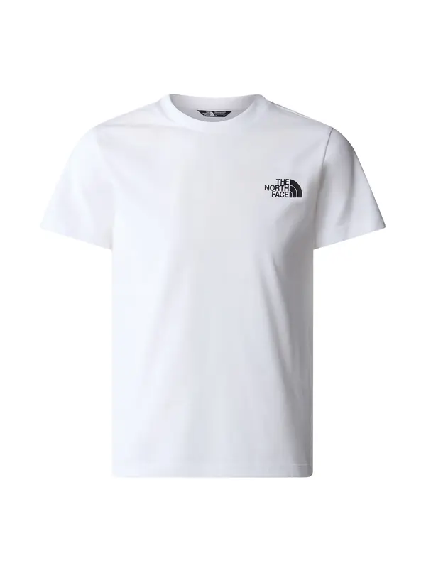 THE NORTH FACE THE NORTH FACE Majica 'Simple Dome'  črna / bela