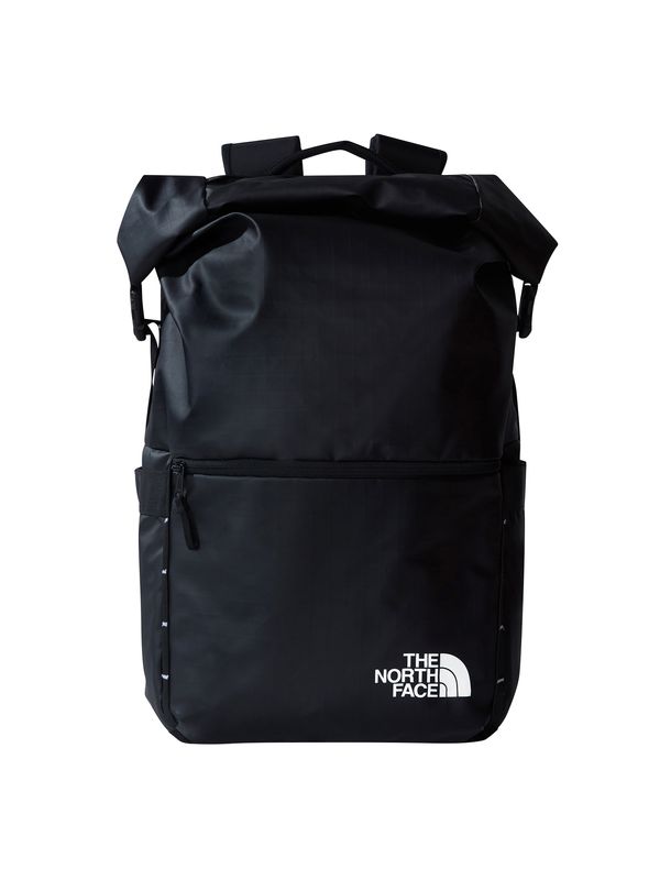 THE NORTH FACE THE NORTH FACE Nahrbtnik 'BASE CAMP VOYAGER ROLLTOP'  črna