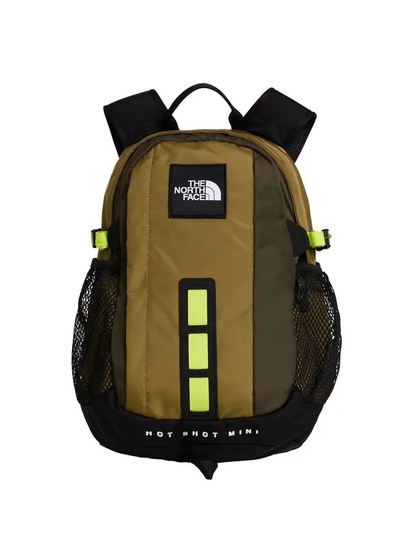 THE NORTH FACE THE NORTH FACE Nahrbtnik 'Hot Shot'  temno rjava / kaki / svetlo zelena / črna