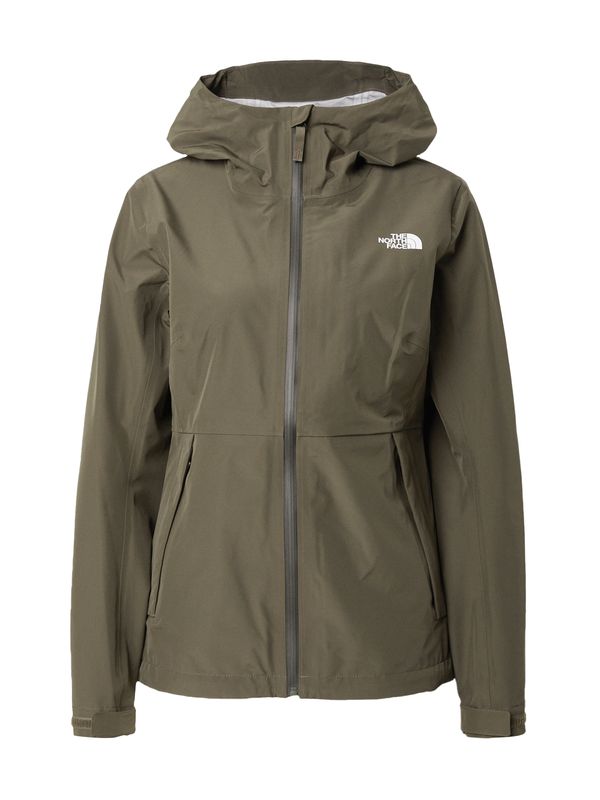 THE NORTH FACE THE NORTH FACE Zunanja jakna 'DRYZZLE'  temno siva / bela