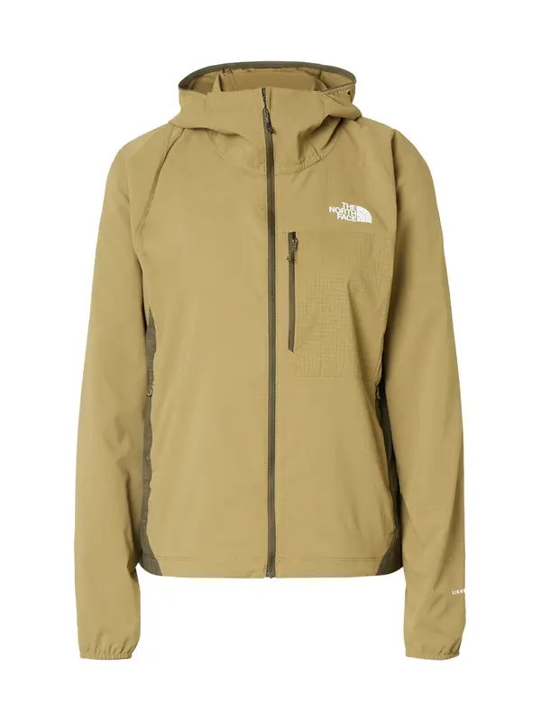 THE NORTH FACE THE NORTH FACE Zunanja jakna 'LIGHTRANGE'  temno siva / temno zelena / bela