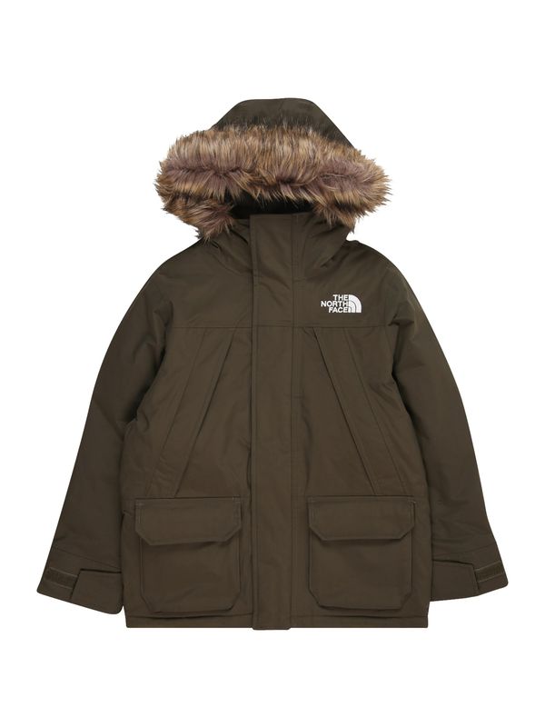 THE NORTH FACE THE NORTH FACE Zunanja jakna 'MCMURDO'  oliva / bela