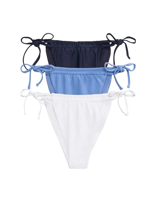 The Set The Set Bikini hlačke  kraljevo modra / temno modra / bela
