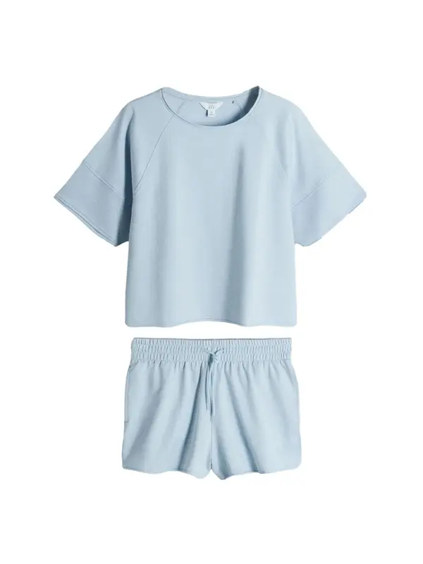 The Set The Set Obleka za doma  pastelno modra