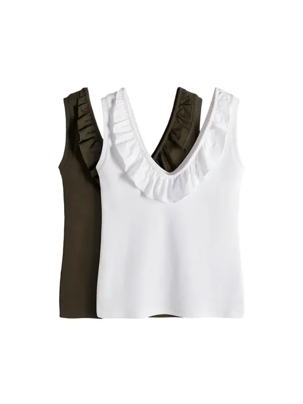 The Set The Set Top  oliva / bela
