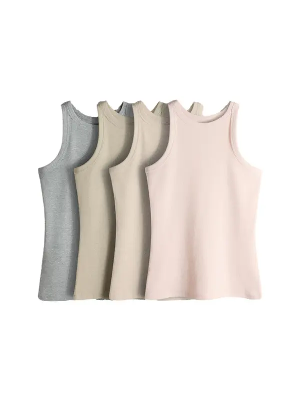 The Set The Set Top  pegasto siva / kaki / rosé / off-bela