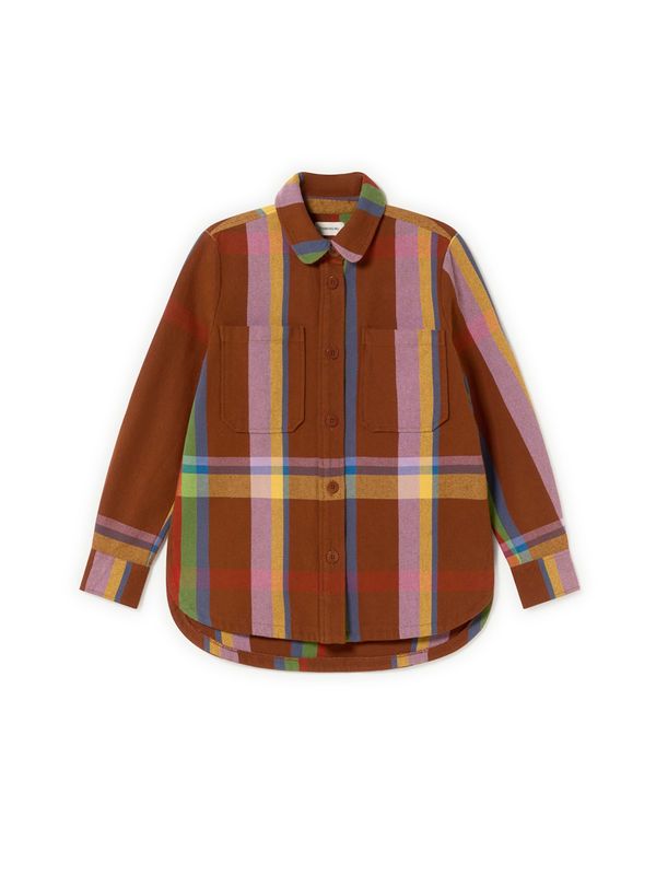 Thinking MU Thinking MU Bluza 'NORITA'  rjava