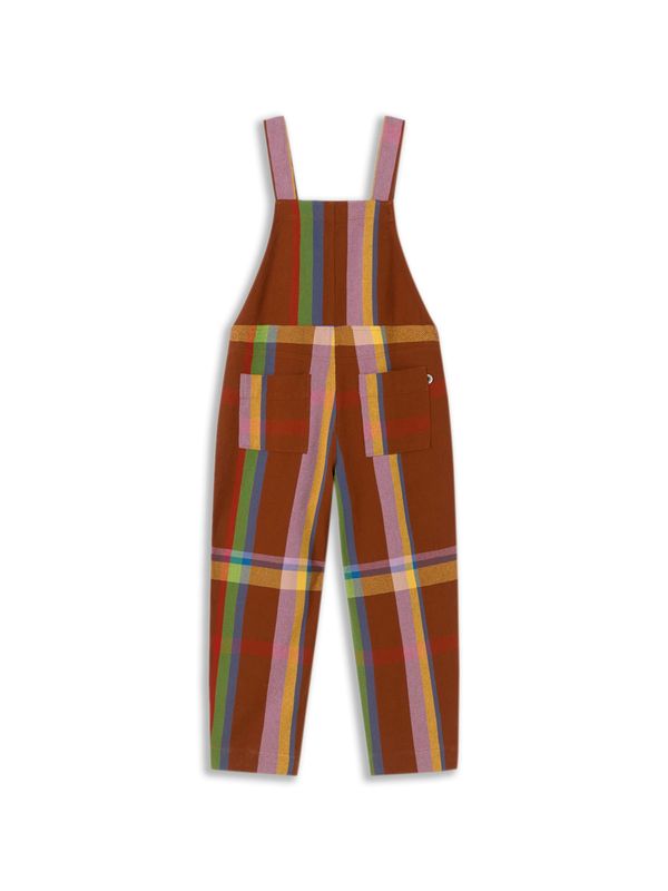 Thinking MU Thinking MU Hlače z naramnicami ' LUZ '  rjava