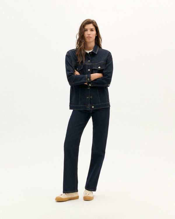 Thinking MU Thinking MU Prehodna jakna  moder denim