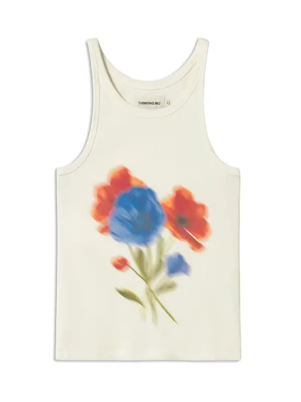Thinking MU Thinking MU Top 'Harriet'  modra / zelena / rdeča / bela