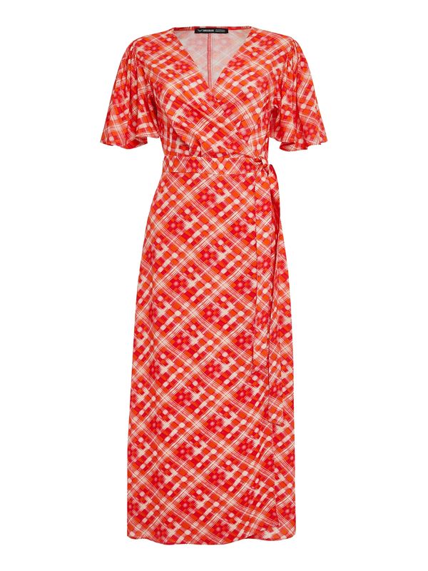 Threadbare Threadbare Poletna obleka 'Malika'  oranžna / roza / temno roza / naravno bela