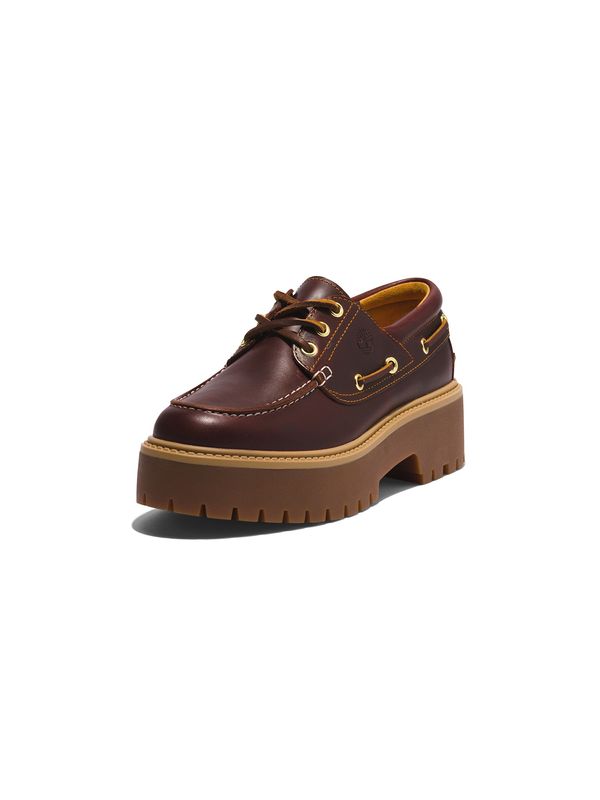 TIMBERLAND TIMBERLAND Čevlji na vezalke 'Stone Street 3 Eye'  rjava / karamel / temno rjava