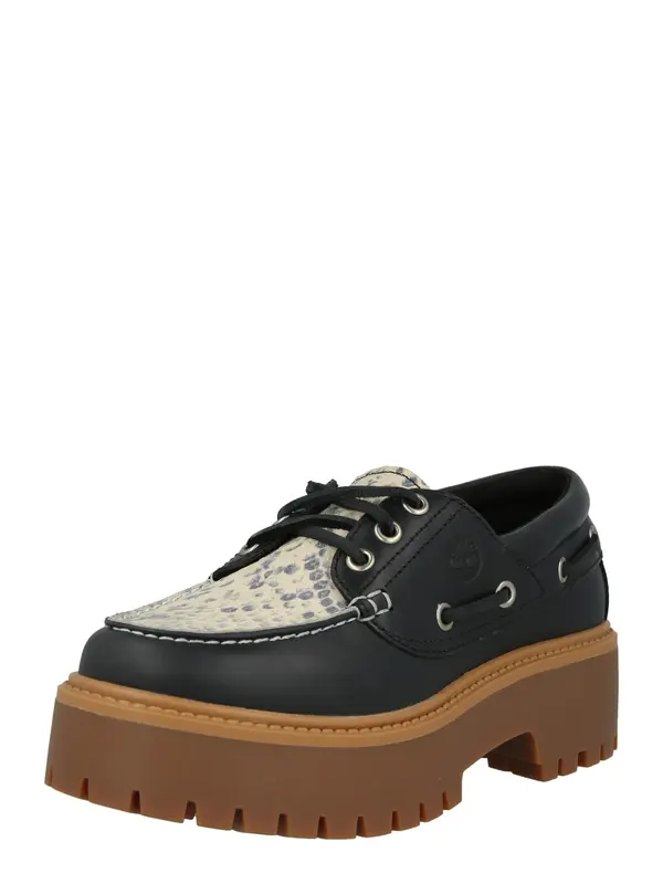 TIMBERLAND TIMBERLAND Čevlji na vezalke 'STONE STREET'  siva / črna / jajčna lupina