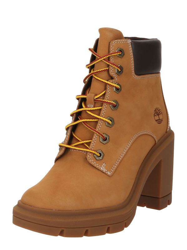 TIMBERLAND TIMBERLAND Gležnarji z vezalkami 'Allington'  konjak / črna