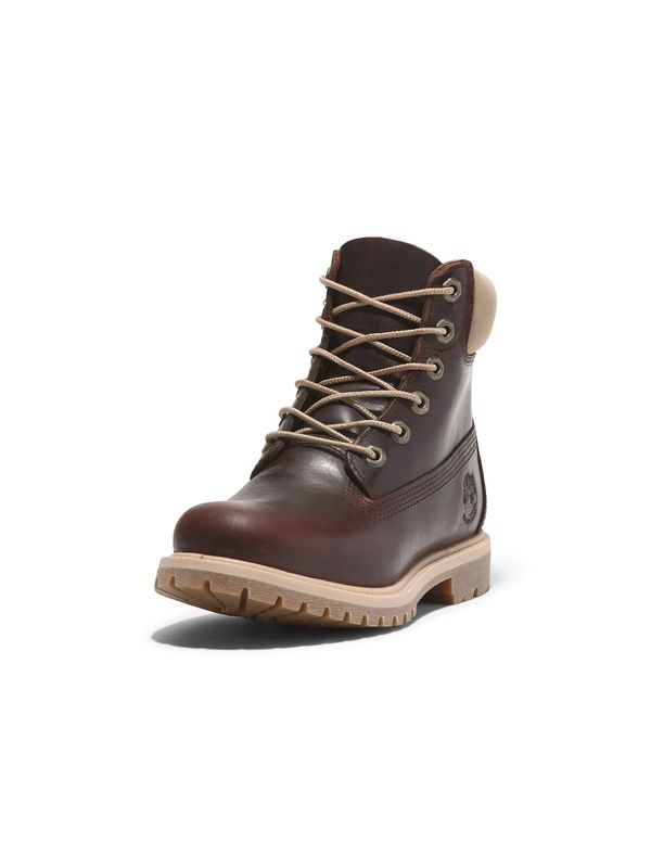 TIMBERLAND TIMBERLAND Gležnarji z vezalkami  bež / burgund