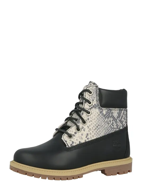 TIMBERLAND TIMBERLAND Gležnarji z vezalkami  črna / off-bela