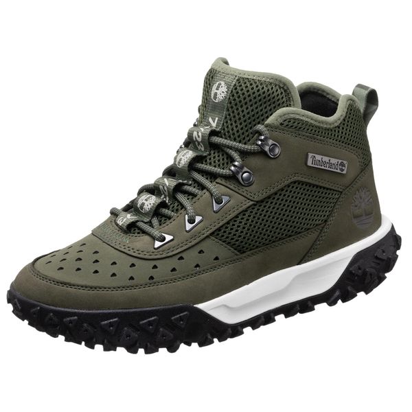 TIMBERLAND TIMBERLAND Gležnarji z vezalkami 'Greenstride Motion 6'  temno zelena