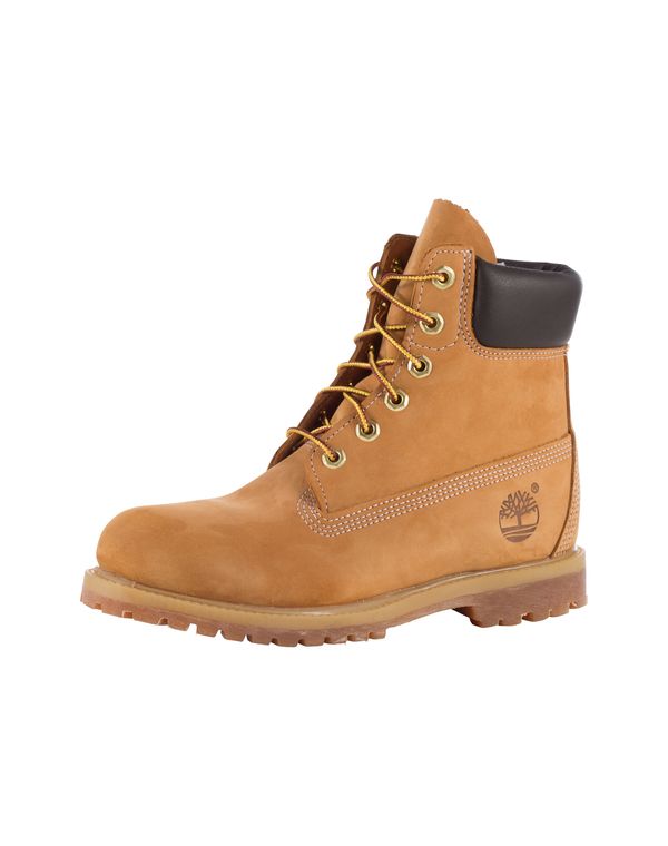 TIMBERLAND TIMBERLAND Gležnarji z vezalkami 'Prem Wheat'  bež / temno rjava