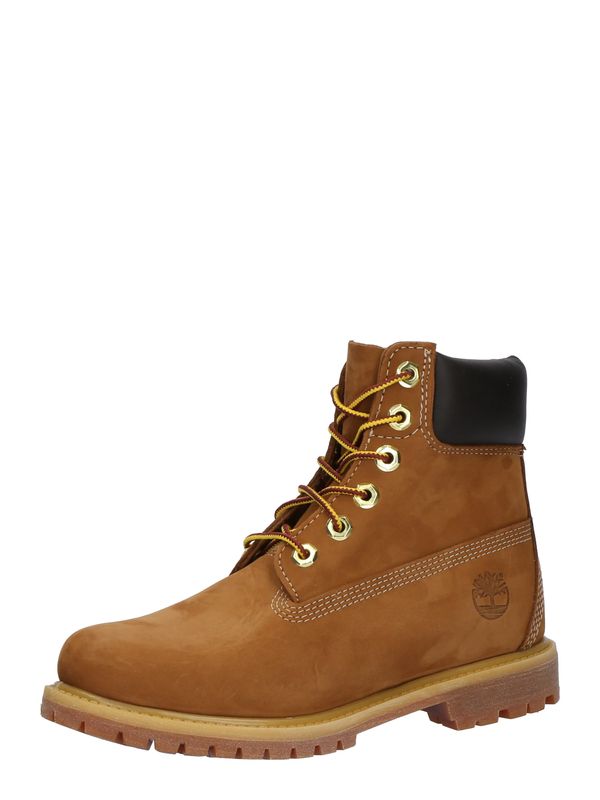 TIMBERLAND TIMBERLAND Gležnarji z vezalkami  rjava / črna