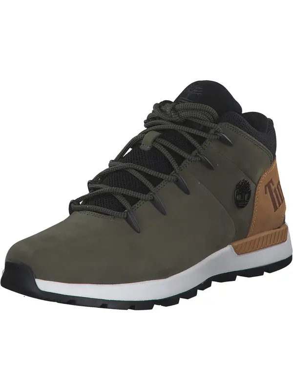 TIMBERLAND TIMBERLAND Gležnarji z vezalkami 'Sprint Trekker Mid'  zelena