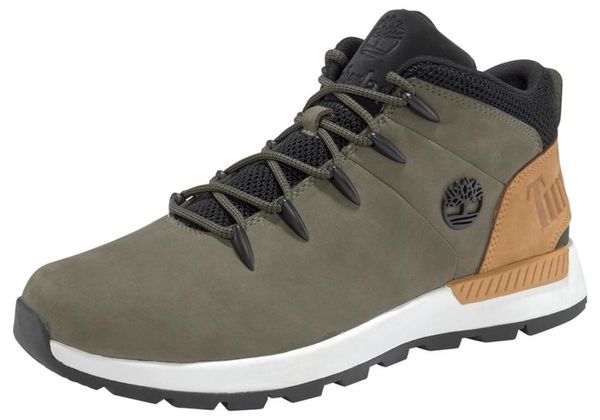 TIMBERLAND TIMBERLAND Gležnarji z vezalkami 'Sprint Trekker'  svetlo rjava / kaki / črna