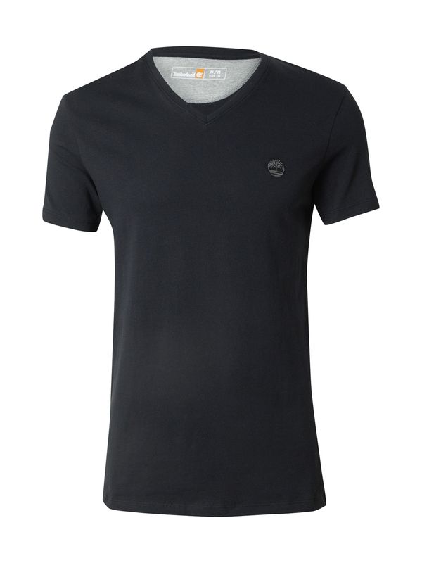 TIMBERLAND TIMBERLAND Majica 'Dun-Riv'  siva / črna