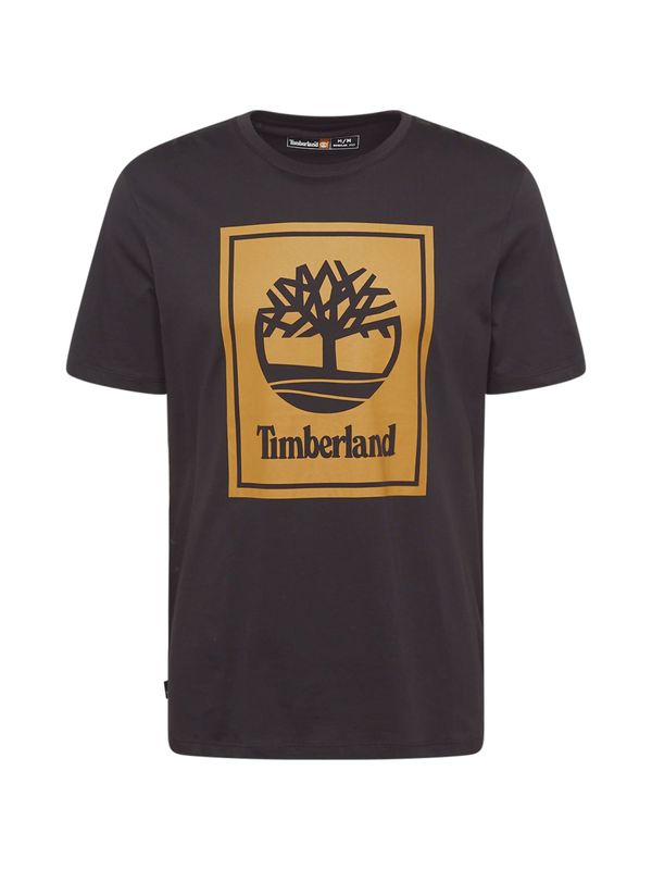 TIMBERLAND TIMBERLAND Majica  konjak / črna