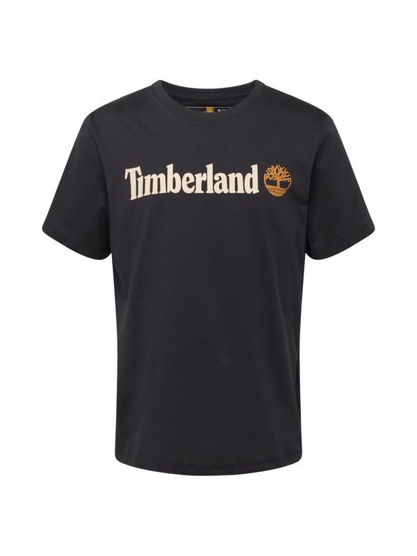 TIMBERLAND TIMBERLAND Majica  svetlo bež / oranžna / črna