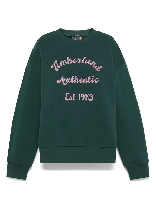 TIMBERLAND TIMBERLAND Majica  temno zelena / svetlo roza