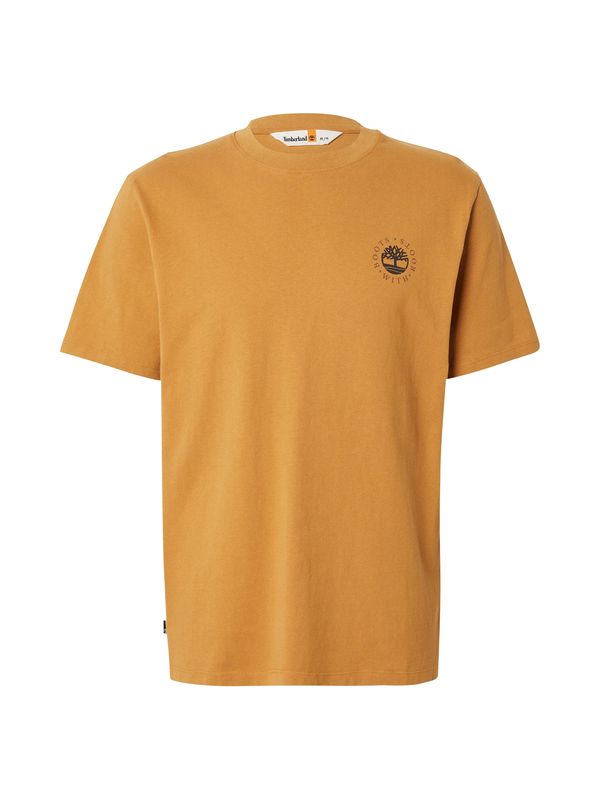 TIMBERLAND TIMBERLAND Majica 'Washed Boot Lab'  pueblo / svetlo siva / temno zelena / črna