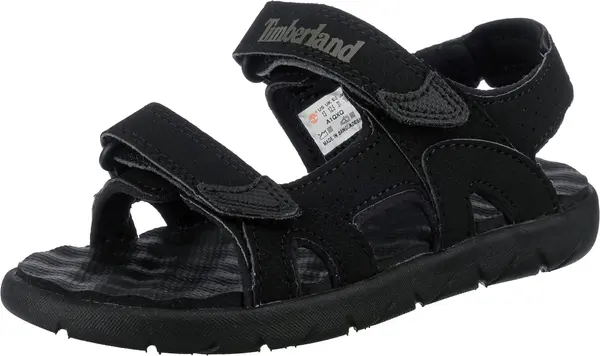 TIMBERLAND TIMBERLAND Odprti čevlji 'Perkins Row'  siva / črna