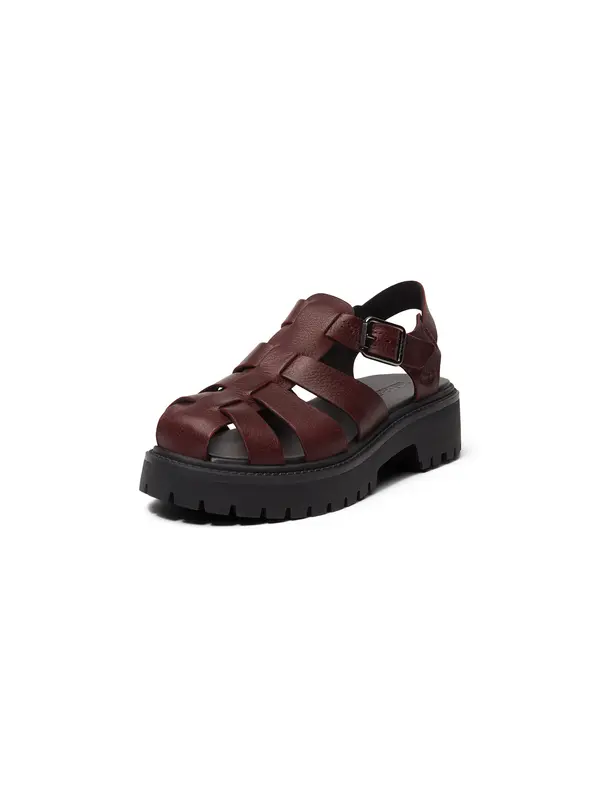 TIMBERLAND TIMBERLAND Sandali s paščki 'Fisherman'  temno rjava / črna